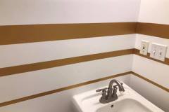 Bathroom Stripes