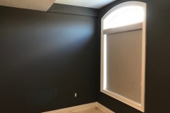 Painted bedroom