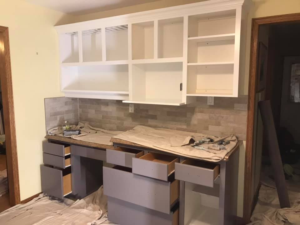 kitchen cabinet painting